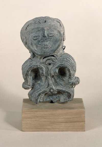 Figurina Jomon (terracotta) da Japanese School